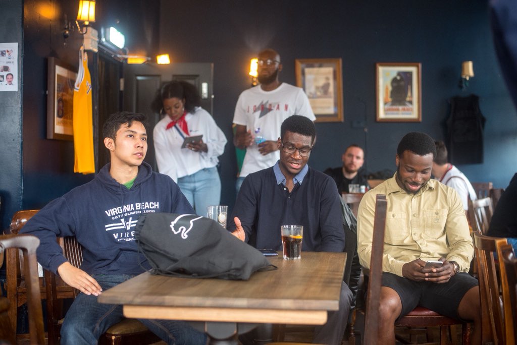 UncleFemz's tweet photo. Last month we hosted our first live show #FourPointPlayLive which was a big success. We have more events in the pipeline so stay tuned @fourpointplayuk #nbauk #nbatwitter https://t.co/nlRczK22zS