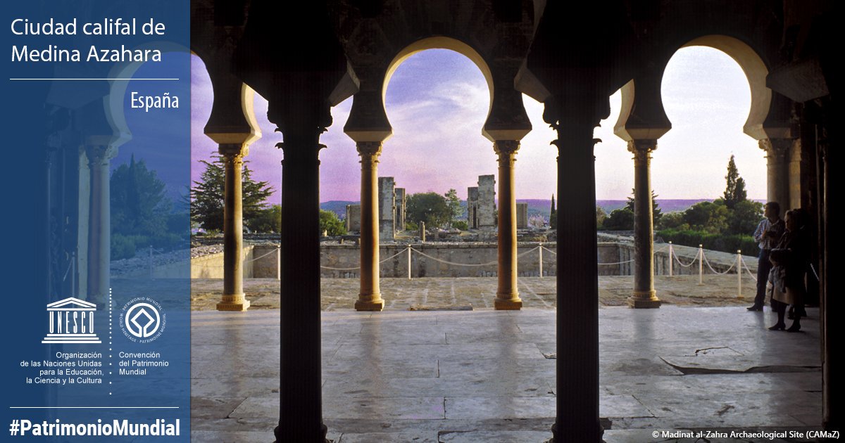 Durante años Córdoba ha demostrado el enorme respeto por su legado. Esta es su recompensa. #medinaAzahara Patrimonio de la Humanidad