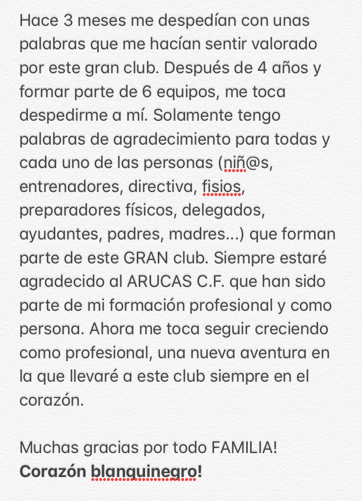Carlos De Blasis on Twitter: "Despedida y palabras de 