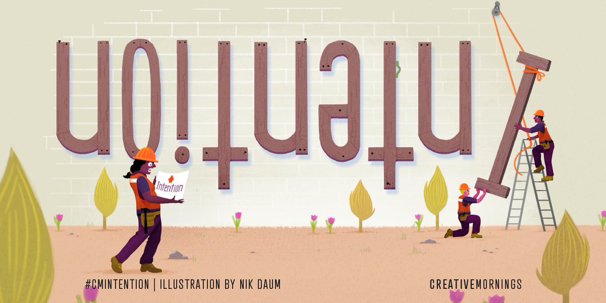 Ottawa_CM's tweet image. “Beautiful work is not on accident. Beauty grows from the seed of a clear intention.“ 😌 

July’s theme is #CMintention! It was chosen by @Nashville_CM and illustrated by @nikdaum. Stay tuned for our event announcement! #CMOttawa #Ottawa