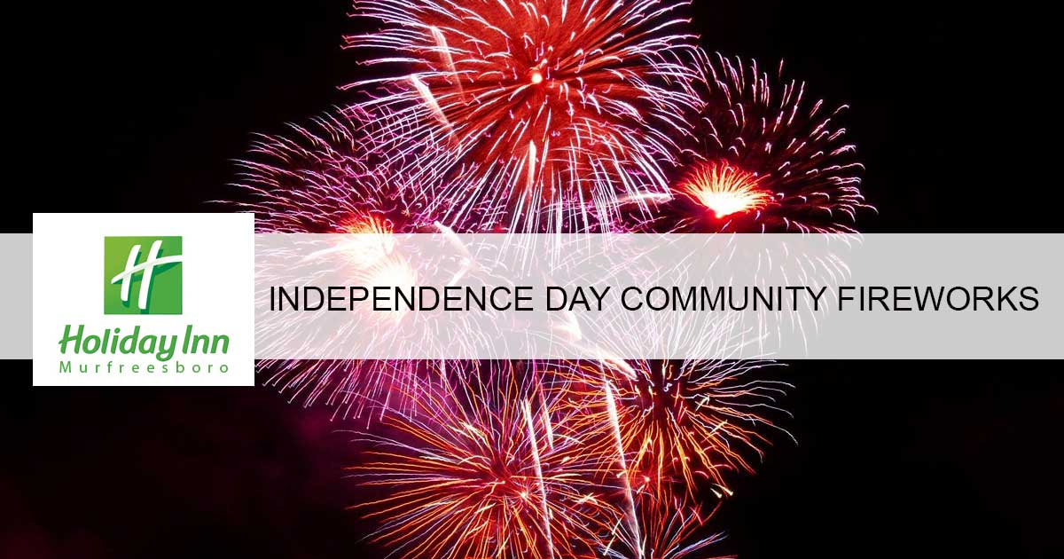 HolidayInn_Boro's tweet photo. Enjoy 4th of July festivities while staying at  Holiday Inn of Murfreesboro​
Book today 615.751.5300
https://t.co/RYoCoBT4Ax

#4thofJuly2018 #IndependenceDay #events #Murfreesboro https://t.co/ghPVYJ9kjC