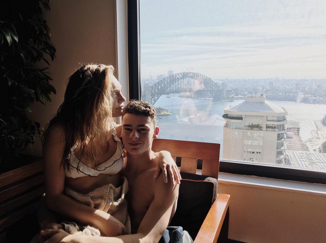 maddieziegler's tweet image. i love sydney and him so much