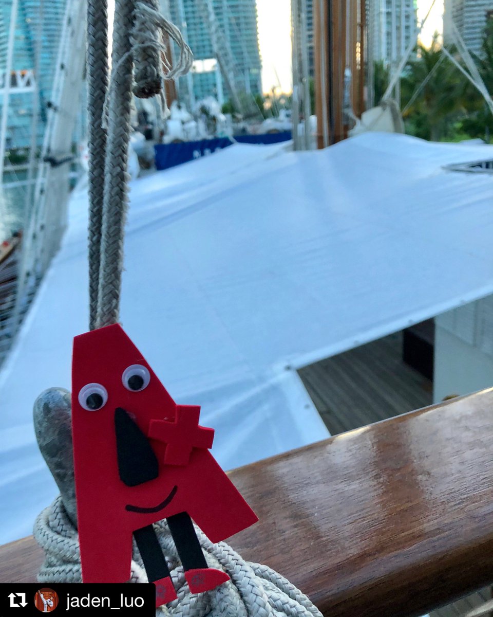 Mathnasium's tweet photo. It looks like Ace is going out to get some vitamin "sea"!
* * *
#Repost @jaden_luo on Instagram: Work hard, Play hard !!! πͺπ
#FlatAce on board of the vessel Sagres π΅πΉ π’ #Sundayfun #Mathnasiumdoral π
Still got time - sign up for the month of July to catch up on Math ππ https://t.co/fycwSneDLk