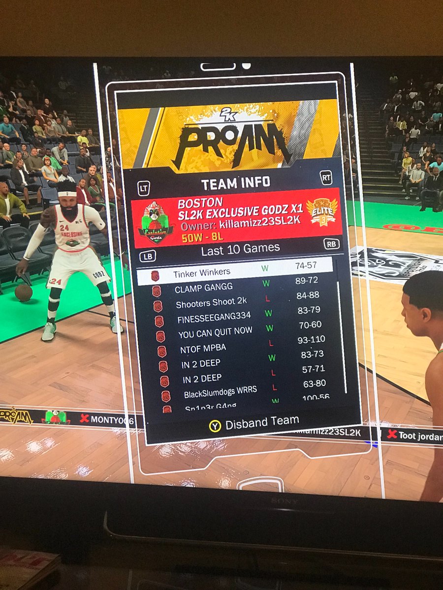 ExclusiveGodzX1's tweet photo. 🚨🏀🥇Last Night Results 2-0🥇🏀🚨 I knew I could smell it, E3 and 50-8on the season! The best is yet to come! @SL2KProAm @ProphecY_SL2K @SL2K_Stats @imSevv @NBA2Kplus @SSWIGameNation #SL2KLeaguePass #SL2K 

@Killamizz23X1 
@IAmKing617 
@SmokeABully 
@exclusive3ptgod 
@tmobe32 https://t.co/Vb7yxmKuck