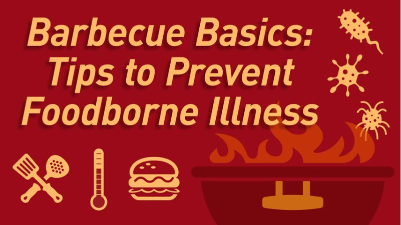 FDAInspects's tweet photo. It’s #BBQ season! Be food safe - keep hot foods at or above 140 °F & cold foods at or below 40 °F. Discard food left out at room temp for more than 2 hours – 1 hour if the temp outside is above 90 °F: https://t.co/Ga0CjZyod5 #BBQbasics https://t.co/Smv7w6jzXI