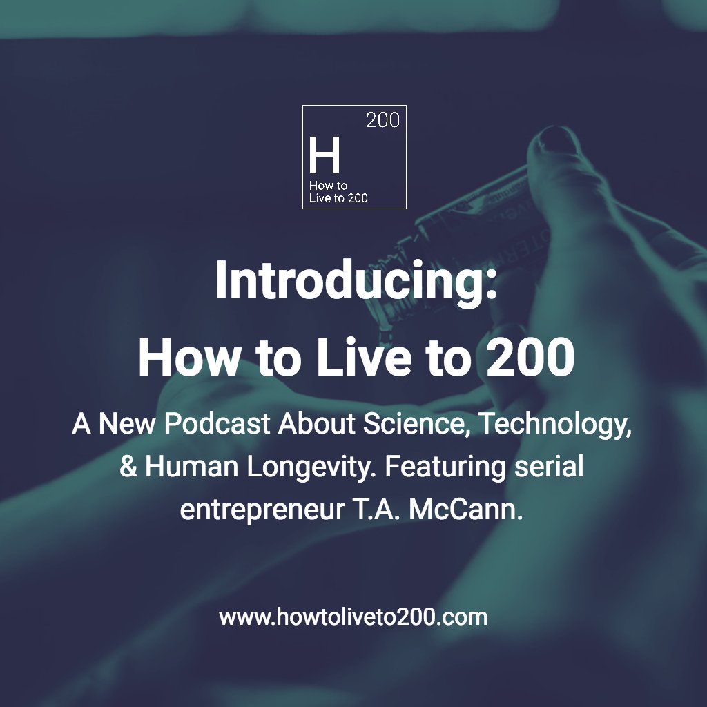 HowtoLiveto200's tweet photo. LAUNCH ALERT! Our first episode of the How to Live to 200 podcast is live. Whether you're a biohacker, personal scientist, or someone looking to live a happier, healthier life, we're here to help. We hope you join us on this journey. https://t.co/HIZG00KvES https://t.co/SPIpCRTwSN