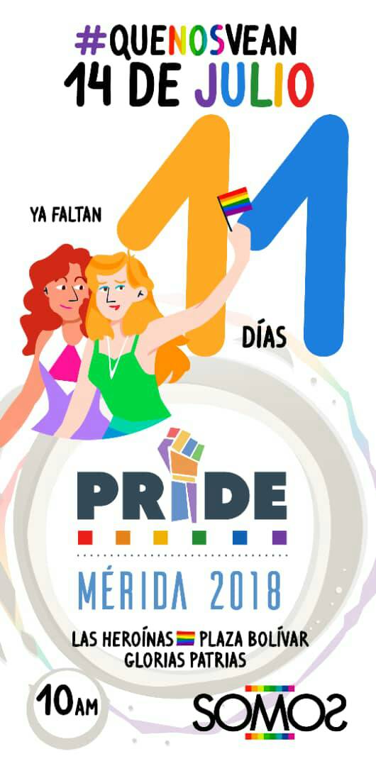 1997Marialex's tweet photo. Falta poco para el #Pride Mérida porque todos los derechos son para todas las personas. https://t.co/Zn3aQiUmMm