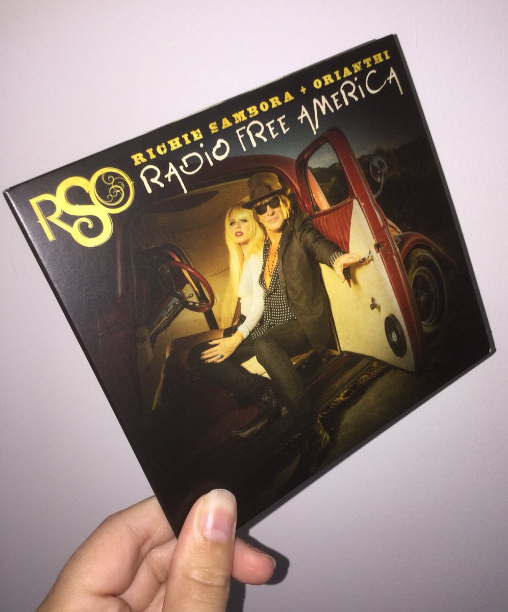 RobzRocking's tweet photo. Today’s @hmvtweets purchase! @RSOofficial @orianthi @TheRealSambora’s Radio Free America! Brilliant album-check it out! https://t.co/xJMAIqU3OZ