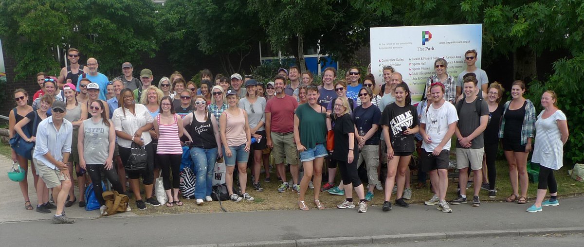 The Park would like to say a big thank you to all the volunteers from <a href="/PlimsollProds/">Plimsoll</a> who have worked really hard today and made an amazing difference to our site.