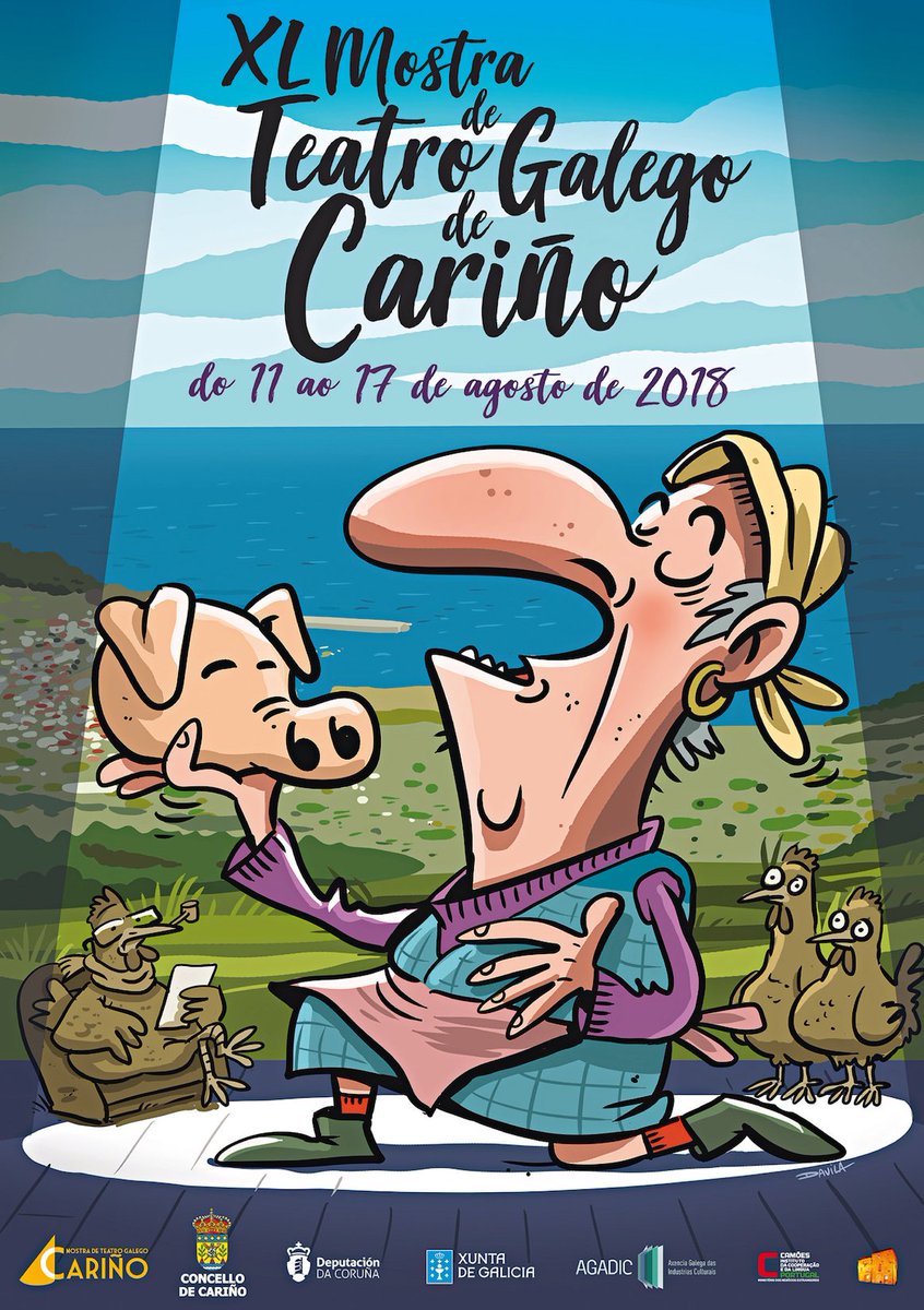 erreguete's tweet photo. A Mostra de Cariño presenta a súa 40ª edición: Culturactiva, Contraproducións, Baobab Teatro, A Panadaría, Trompicallo, Mofa e Befa, Redrum Teatro e Chévere entre as propostas do programa, que se desenvolverá do 11 ao 17 de agosto.
https://t.co/SeV5tE8Vlj https://t.co/lBKFLHGC1J
