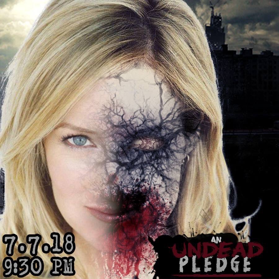 BeardedCoLA's tweet photo. Catch @ItsKariColeman in our Undead Pledge this Saturday night at 9:30 PM for @improtheatre’s #PDU2018! This one’s bark is definitely not worse than her bite...because she’s a zombie. #UndeadPledge #BeardedCoLA @CodyBushee @StevenMolony @matthewpitner @paulvonasek https://t.co/WezL2X6c2a
