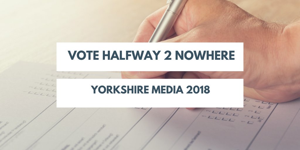 Genuinely honoured to be nominated for the Grassroots Award 2018 for Yorkshire Media 2018 - we're in great company but it'd mean the absolute world if you went and gave us a vote!

Click here to drop us a cheeky vote - bit.ly/1JHhmYE - thank you so much in advance!!