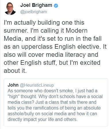 Joel Brigham tweet media