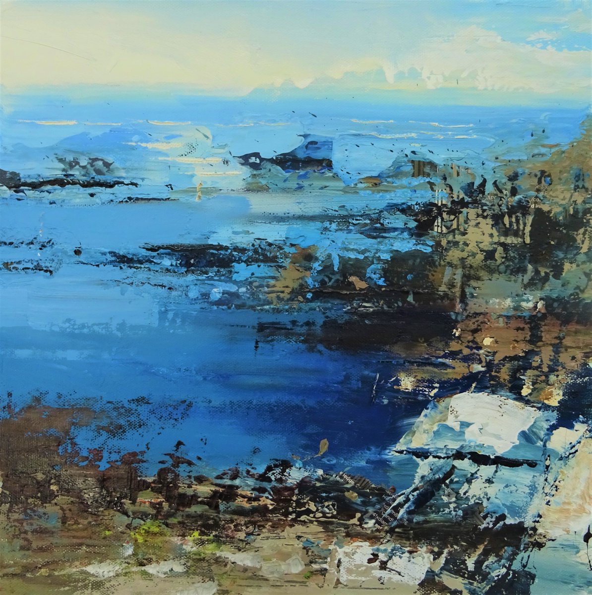 Flight of the cormorant, New work influenced by the island of Sark in the Channel Islands.