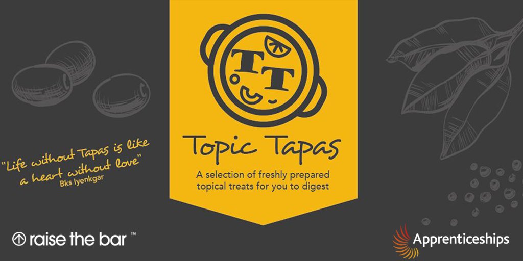 raisethebar_'s tweet photo. Get your five a day... from a Raise the Bar #Apprenticeship!! Sneak peek of what we are working on for our unique and innovative apprenticeship programmes! 🙊🍎 #TopicTapas #ILM #SneakPeek https://t.co/qIymI79UCe