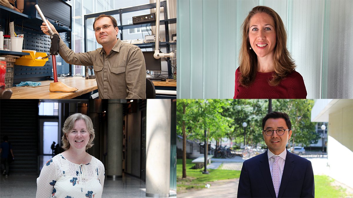bme_uoft's tweet photo. "Thank you for your commitment to advancing #biomedical #engineering research & to training our next generation of leaders." Congrats to Jan Andrysek, Penney Gilbert, Dawn Kilkenny & Paul Yoo on their #IBBME promotions! https://t.co/C1vNEghAGF https://t.co/ZIbmqJ6Ijb