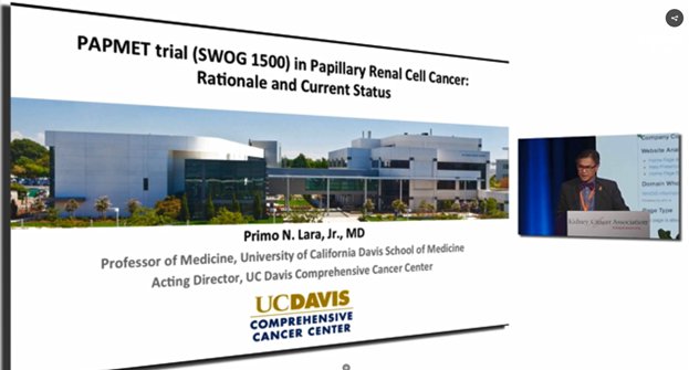 montypal's tweet photo. Advocacy groups have been key in disseminating information regarding the study. Thank you @KidneyCancer for offering air time for the study at #KCA2016 and #KCA2017! See this video for the study by @primolaramd https://t.co/Ty0JnyTViu (8/11) https://t.co/BFzc1Ev6df