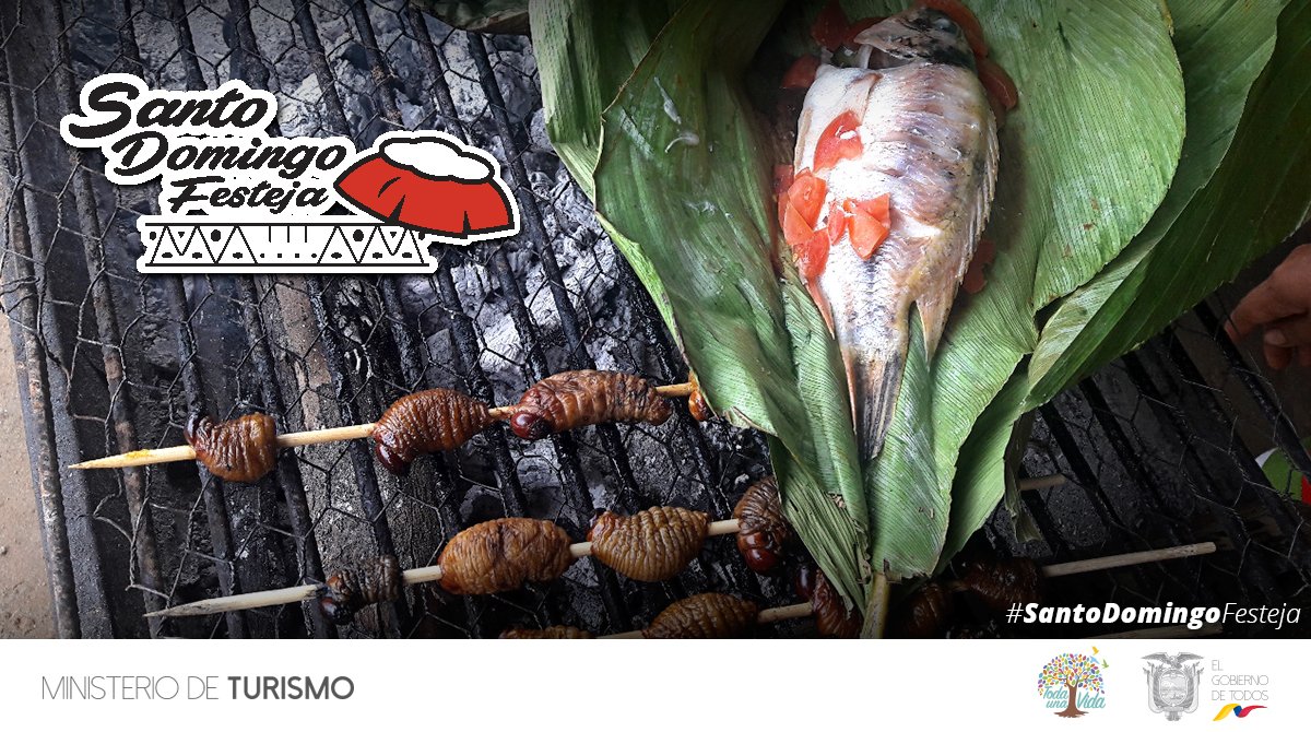 En Santo Domingo se puede degustar comida ancestral desde malá, maito y mayones hasta la más apetitosa parrillada, que por su sabor se la denomina, la “Parrilla del Ecuador”. #SantoDomingoFesteja ▶ bit.ly/2lQhLmI