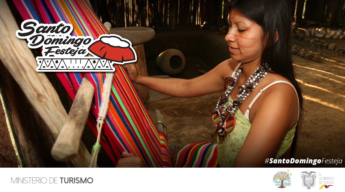 #SantoDomingoFesteja 51 años de cantonización. Esplendido lugar  del Ecuador donde habita la comunidad Tsáchila, quienes mantienen intactas sus costumbres ancestrales ▶ bit.ly/2lQhLmI