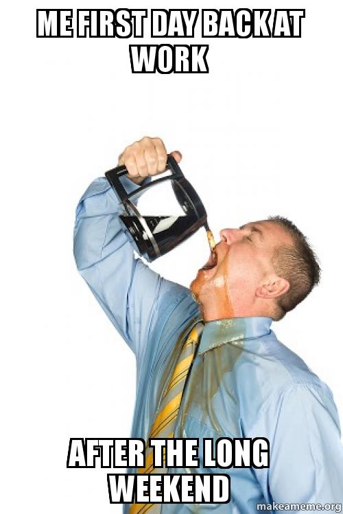 Lots of coffee today!