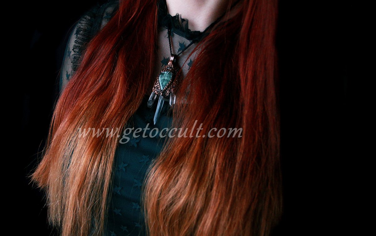 GetOccult's tweet image. Seraphinite amulet: Seraphinite helps to harmonize etheric bodies and get rid of bad habits. Also this stone allows to create and strengthen a contact not only with your guardian angel, but also with nature spirits.