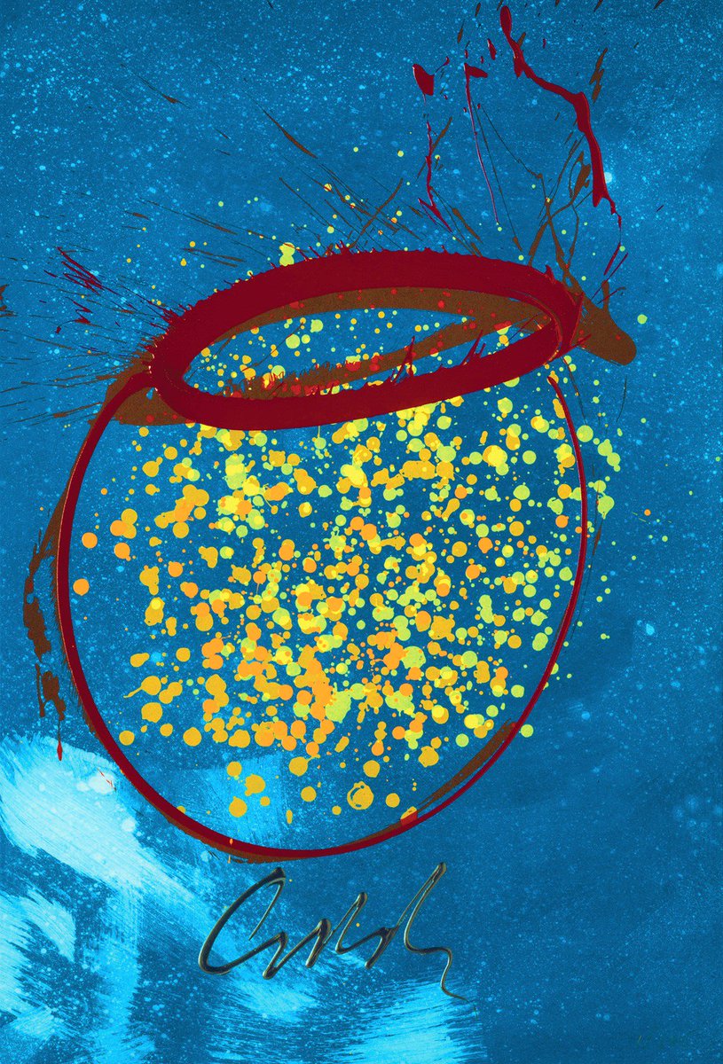 ChihulyStudio's tweet photo. “True Blue” celebrates the elegant forms of #Chihuly’s glass “Basket” series. From the Chihuly Workshop Fine Art Print collection. See more: https://t.co/Y95x7gJegn https://t.co/Eq1U2ZQWDa