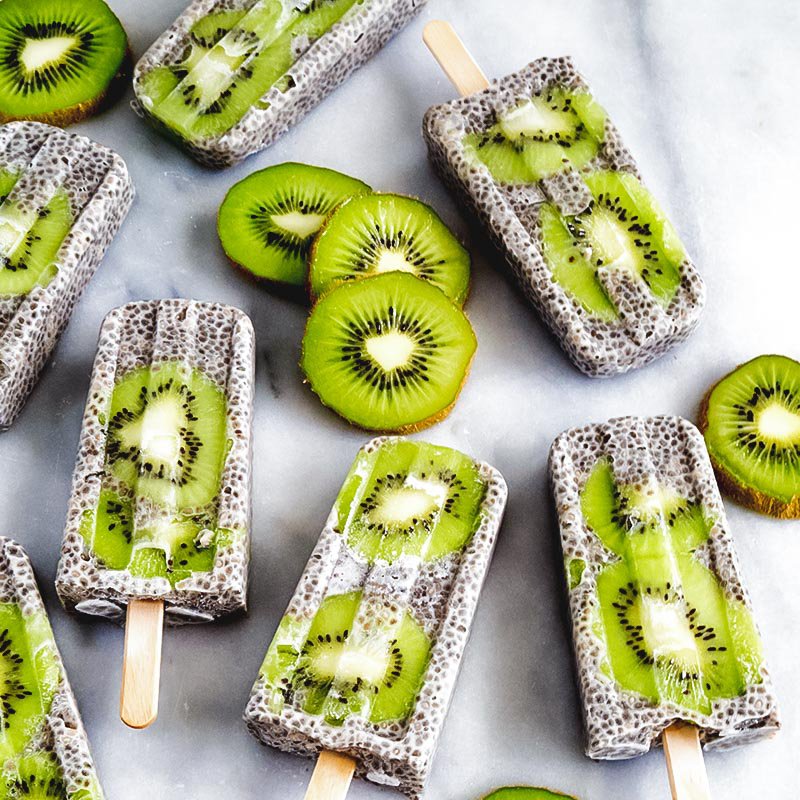OverheadFood's tweet image. 🥝 KIWI COCONUT CHIA POPSICLES 🥥
#overheadfood