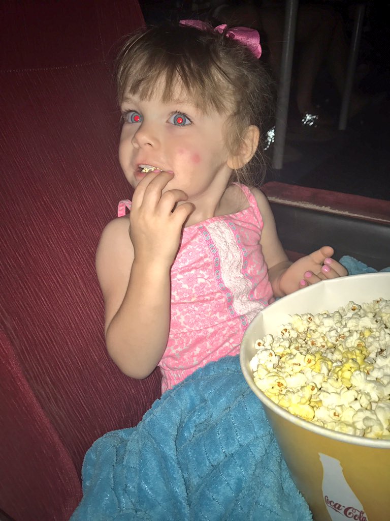 apayneteacher's tweet photo. Movie date with one of my best girls 💜 Her first time in the theater and she's LOVING it!! #LillianRenee #biggirl #auntiedate https://t.co/bfpgTg092t