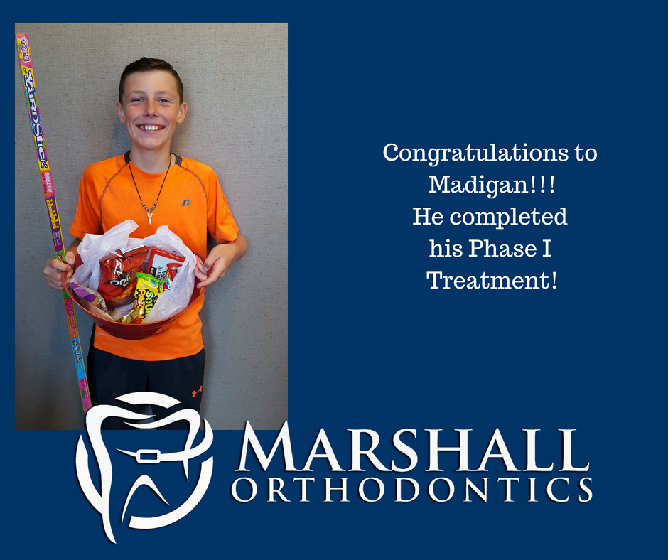 marshortho's tweet photo. Congratulations Madigan!!! #marshallortho #acesofbraces #upstateorthodontisit #drwmarshall https://t.co/Iil6cxBVZQ