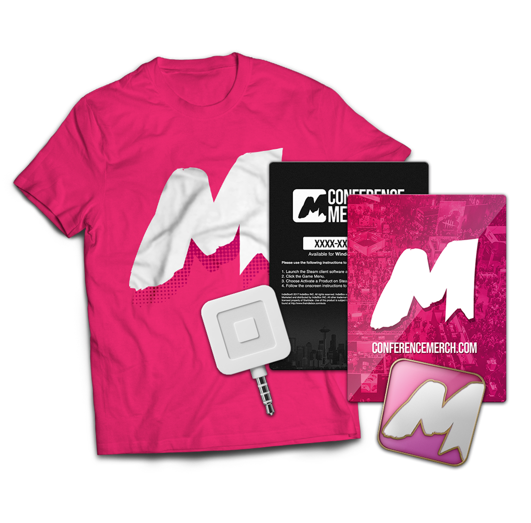 ConferenceMerch's tweet image. Introducing your conference merch solution made easy. Never attend another show without recapturing conference expenses. This all-inclusive #merchpack frees you up to prepare the rest of your show needs! conferencemerch.com #gamedev #indiedev #pax #paxwest