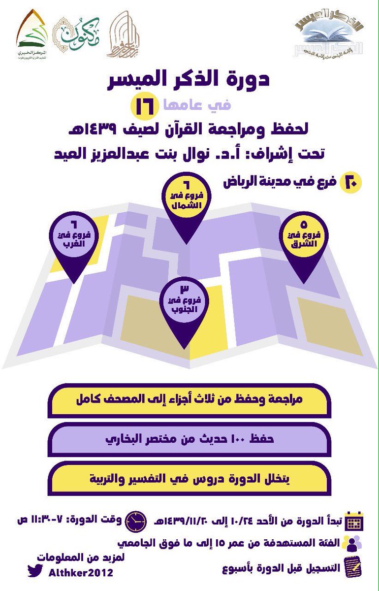 MaknonOrgSa_F's tweet photo. في عدد من مدارس مكنون تـقام دورة #الذكر_الميسر لعامها (١٦) بالشراكة مع إثراء المعرفة 

#نسائي_مكنون https://t.co/ZrL54DrKuZ