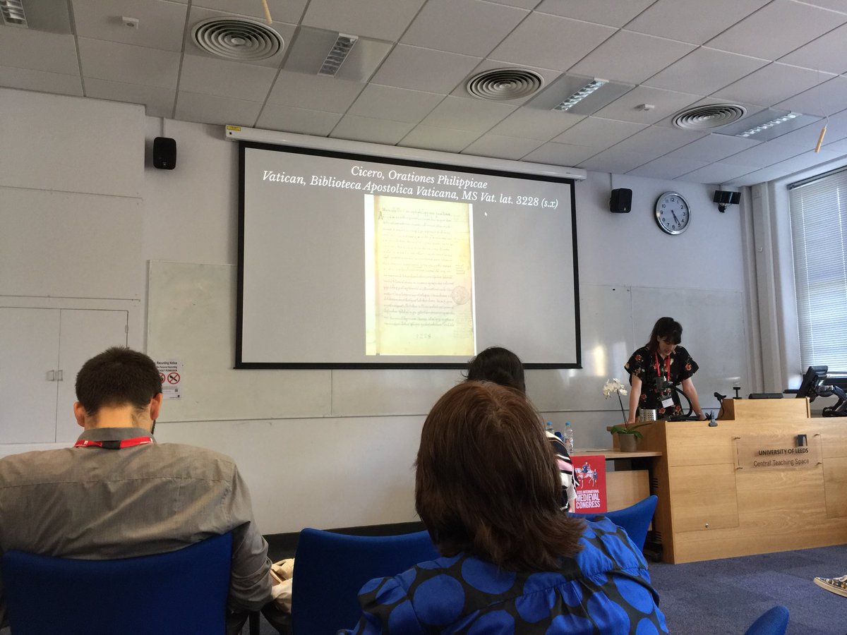 beneyrewhite's tweet photo. Megan Walton ends #s839 and this wonderful day put on by @AfterEmpireUNUP @AngloSaxonist &amp; @sarahlgreer with a look at Adalheid and the landscape of memoria for Ottonian royal women #IMC2018 https://t.co/YUYBLA4Sda