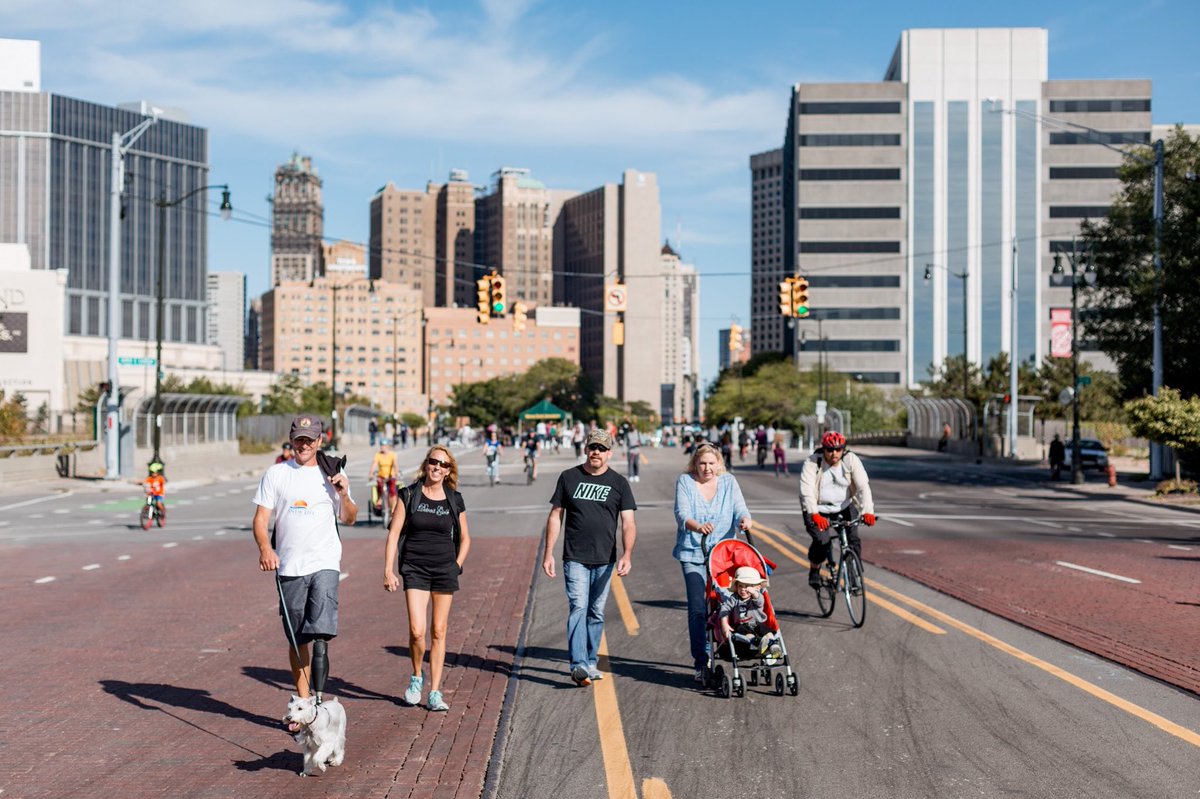 Downtown Detroit Partnership On Twitter Open Streets Detroit Is Back On July 21 The Third Annual Open Streets Detroit Will Transform Over Three Miles Of Roadway Through Rougepark Into A Car Free Zone