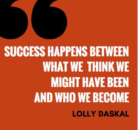 Success happens between what we think we might have been and who we become.~ “The Leadership Gap” via <a href="/LollyDaskal/">Lolly Daskal</a> amzn.to/2nfhSuL #TheLeadershipGap #Book #Leadership #Management #HR