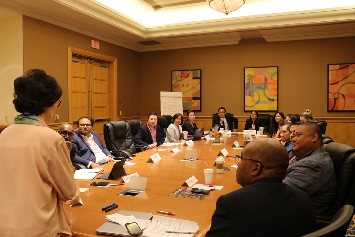 USPAACC's tweet photo. Asian American Employee Resource Group at #CELEB18 was a hit. We've received many inquiries for more details since. Powerhouses like @ATT, @CocaCola, @Walgreens, @Nationwide, @TMobile , @WellsFargo are all eager for the next steps.
Our response: Stay tuned for the next meeting! https://t.co/OqGTkSJicu