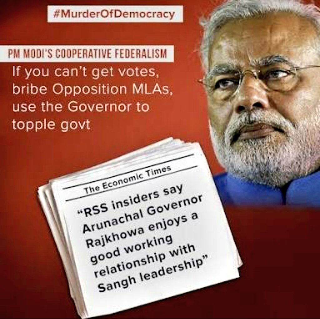 archansr's tweet photo. @republic Not just betrayal of mandate but murder of democracy not just in Karnataka but across nation, Modi BJP has turned governor office in to  Sanghi Shaka. 

Despite all money power #KarnatakaDefeatsBJP communal corrupt criminal BJP
INC+JDS 56% BJP gets less votes then @INCKarnataka https://t.co/A33nVAzVlL