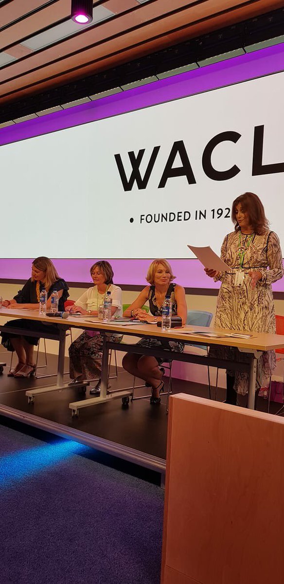 The other big kick off of the day - WACL’s 95th AGM gets started by @KerryM_G @pippaglu @WACL1