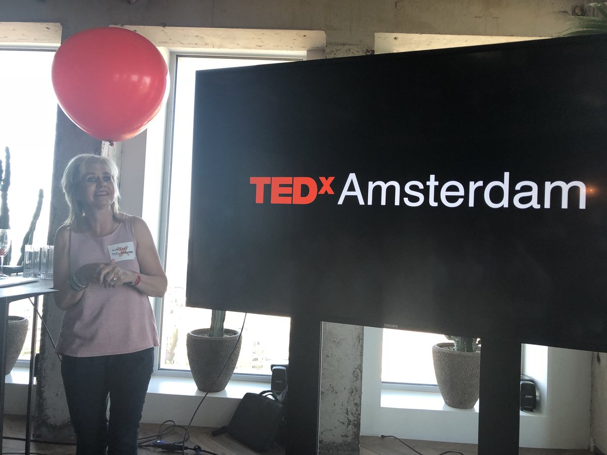 Esst2's tweet photo. Ten years of TedX Amsterdam! #Clientenbelang joins the movement. Lets go! #thebigx #tedxpartner #adamtoren #lucky https://t.co/KCEhUM0YMK
