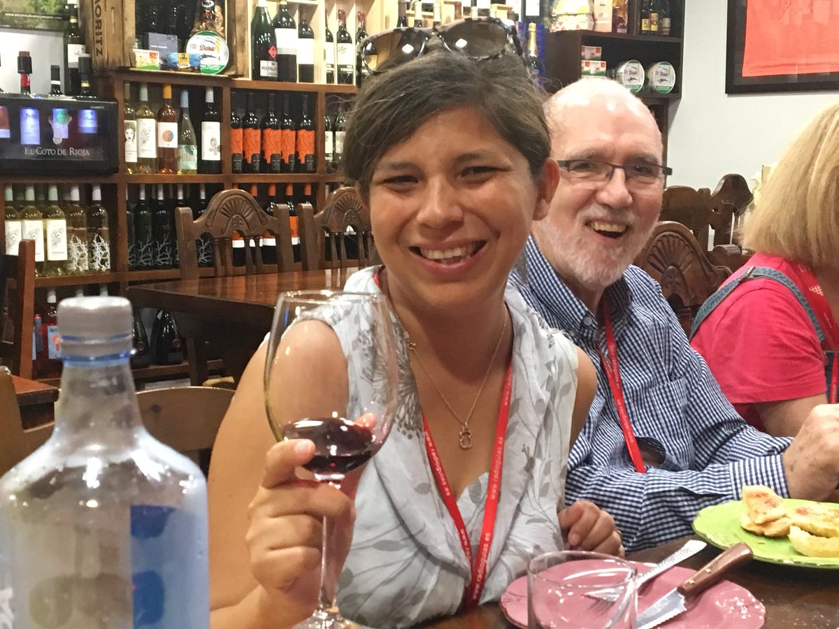 fitch_kate's tweet photo. shoutout to @mittzyac @DeptCom_UPF for brilliant #BCNPR8 conference management https://t.co/WUbmV44vAP