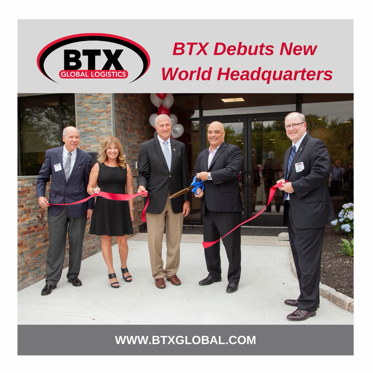 BTXGlobal's tweet photo. BTX Global Logistics Inaugurates World Headquarters in Shelton, Connecticut. Read full story and view media gallery. #JoinBTX #Logistics #Freightforwarder #shipping #freight #supplychain https://t.co/wmmX3mao7e https://t.co/FhsSVoxJHH