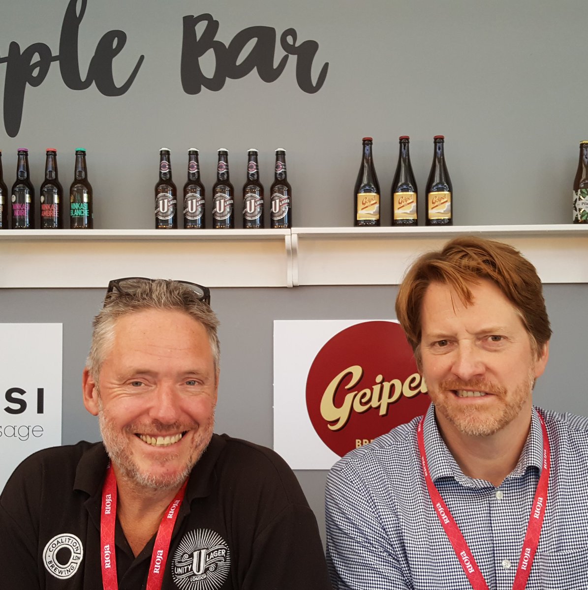 coalitionbeer's tweet photo. Congrats to Erik aka @GeipelBrewing for winning the UK Lager Challenge. We loved your beer! Highly recommended #IMBIBELIVE #unitylager #beer #craftbeer https://t.co/4Pm28SkAgU