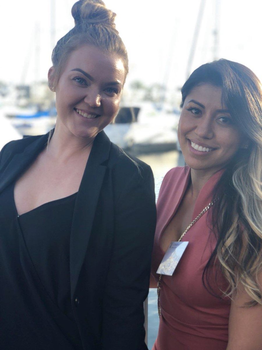 CalDepoReporter's tweet photo. CalDepo's LA reps Diana Falcon &amp; Cali Cruise had a great time representing at the CAALA Summer Mixer with Cali Cruise last Thursday. A day of networking in Marina del Rey, who can ask for more? #networking #mixers #caldepo #law #wheneverywordcounts https://t.co/SBjhGK0uho