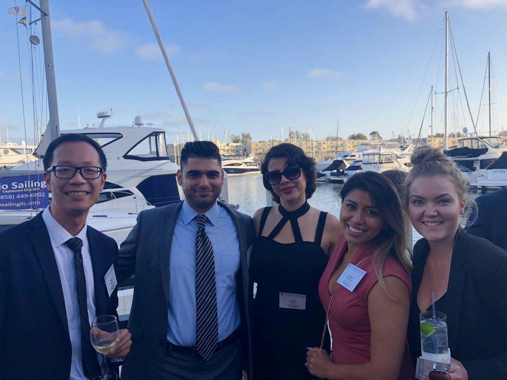 CalDepoReporter's tweet photo. CalDepo's LA reps Diana Falcon &amp; Cali Cruise had a great time representing at the CAALA Summer Mixer with Cali Cruise last Thursday. A day of networking in Marina del Rey, who can ask for more? #networking #mixers #caldepo #law #wheneverywordcounts https://t.co/SBjhGK0uho