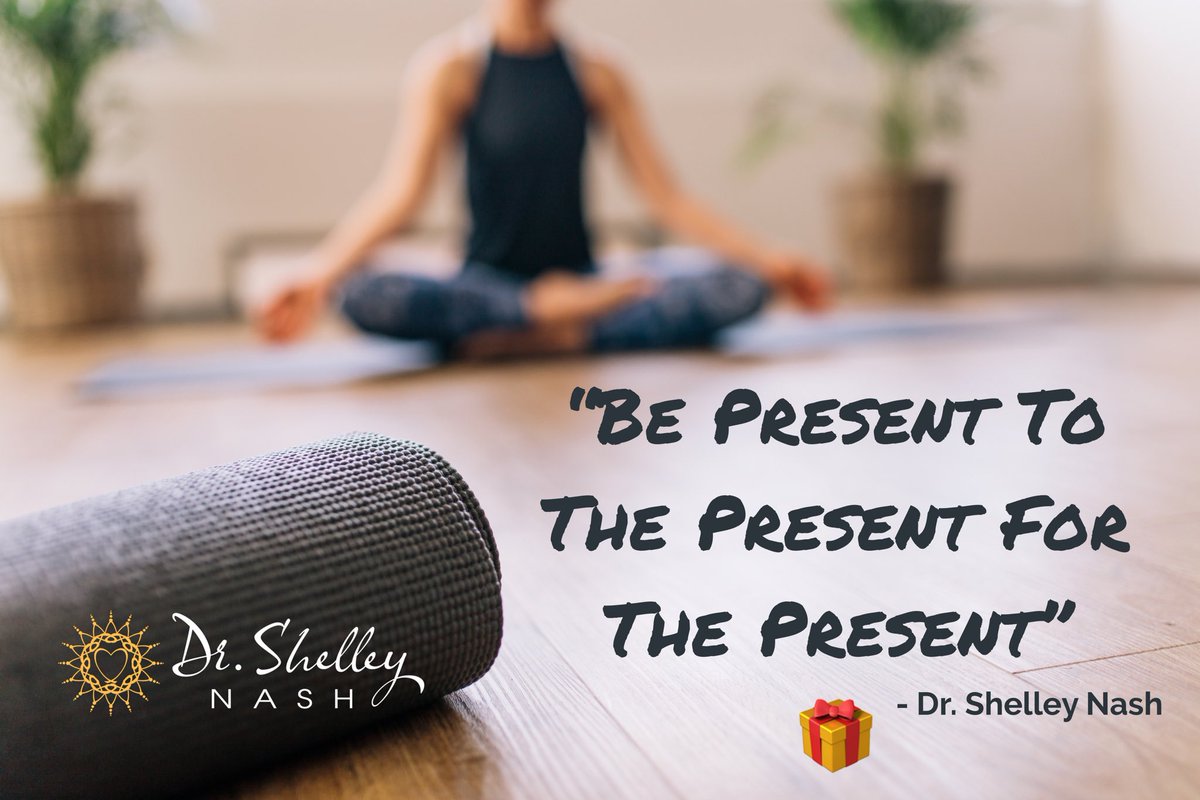drshelleynash's tweet image. There is a gift 🎁 waiting for you in this present moment... but only if you choose to tap into the source. 
.
In the present moment you create your reality. 🌟
.
#bepresent #thinktocreate #consciousness #yoga #meditation #thinkintoresults #drshelleynash