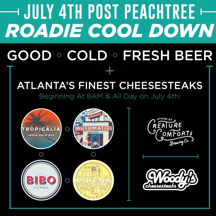 Tomorrow at <a href="/WoodysATL/">Woody's CheeseSteaks</a>! Come have a beer with us! #weloveATL