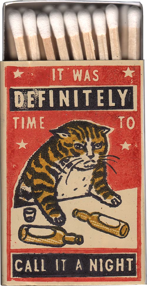 bombsfall's tweet photo. Hey so these super great matchboxes being passed around as "vintage" are actually done by artists Ravi Zupa and Arna Miller and are available here: https://t.co/dVa7xiHYLL https://t.co/XPA3Btjjex