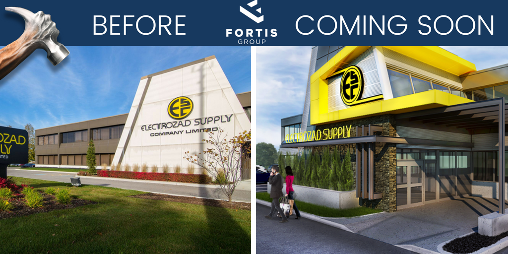 TheFortisGroup's tweet photo. At Fortis, we love sharing our version of a #TransformationTuesday and we are pleased to present the rendering of an all-new @Electrozad.
We are excited to have been hand selected by one of Canada’s Best Managed Companies for 2018 for the project.

#BUILDSTRONG #renovations https://t.co/RvN4IIKOdP