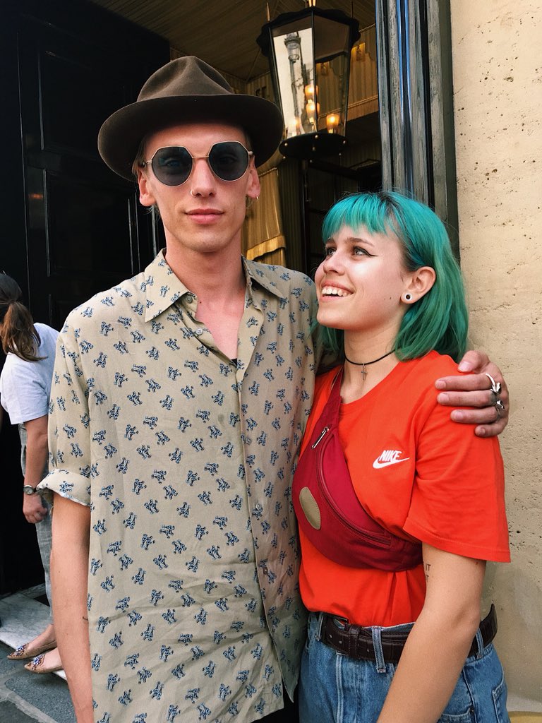 lovatisimee's tweet photo. after all these years of supporting you when you were singing at the park with just your guitar l finally met you. It was so good to talk with you. Thank you so much. I love you with all my heart. ❤️ @Jamiebower https://t.co/QDVOedZUAK