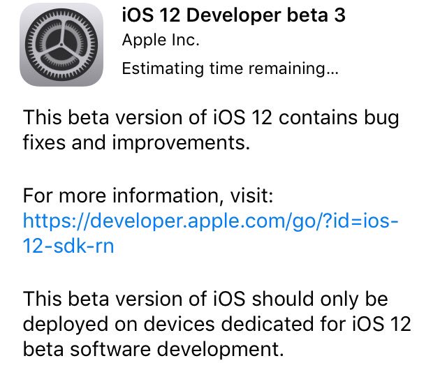 4aLseYT's tweet image. iOS 12 beta 3.
#apple #ios12 #ios12beta