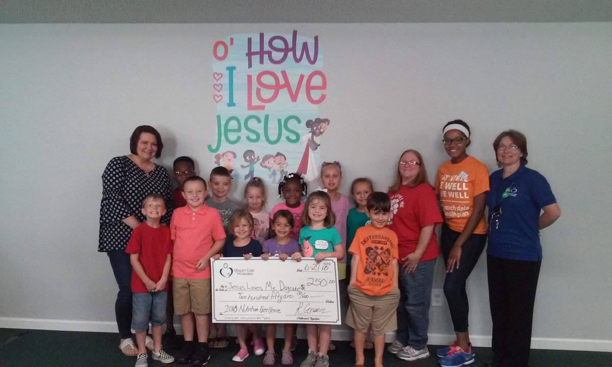 QCCGeorgia's tweet photo. QCC and @PSHP were excited to present another #CACFP Nutritional Excellence Award to the Quality Rated Jesus Loves Me Daycare program in Ray City, Georgia! #CACFPworks #QualityRated #ECEnutrition https://t.co/RVp974tQaf
